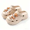 26 Modelos Populares de Zuecos Elevadores para Mujer, Verano Anti-Olor, Antideslizantes, Transpirables, Ligeros, Dibujos Animados de Eva para el Hogar, Zapatos de Playa para Uso en Exteriores