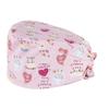 Gorro Quirúrgico Estampado para Enfermeras Mujeres, Gorro de Sala de Operaciones 100% Algodón para Dentista, Doctor Hombre Borde Amplio Dibujo Animado