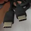 Cabo de carregamento rápido de cabeça dupla PD tipo-c para tipo-c cabo de dados macho para macho para notebook 13 carregamento USB-C