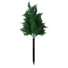 Variedade Popular de Estacas de Chão de Plantas da Amazon para Decoração de Jardim, Plantas Verdes Artificiais Decorativas de Flores para Exterior na Primavera e Verão