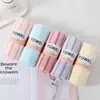 Toalla de Terciopelo de Coral con Rayas Verticales Toalla Suave Absorbe Agua y No Suelta Pelusa Toalla Catiónica Patrón Estrecho Secado Rápido Venta al por Mayor de Fábrica