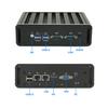 Computadora Industrial Core I5 I7 Sin Ventilador Doble Red Doble Puerto Serie Mini Host Linux Micro Computadora