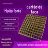 Faca de papel personalizada Cartão Flat Card Carton Partition Card Slot Tick Tick-Tick Grid Baffle Fruit Red Wine Egg Partition Personalizado