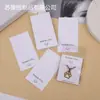 Conjunto de Dos Piezas con Cara Sonriente Ins Colgante de Collar Universal Pendientes Anillo Empaque de Cartón de Alta Gama Punto Embalaje al por Mayor