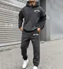 Conjunto de Sudadera con Capucha y Logo Personalizado Amazon Transfronterizo Sudaderas Unisex Moda Urbana Venta al por Mayor de Sudaderas Desde Una Pieza