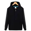 Sudadera con capucha y cremallera de otoño e invierno para hombre y mujer, chaqueta deportiva casual holgada, uniforme de grupo con logo personalizado, ropa de trabajo