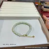 Colar de Corrente de Contas Brancas Yuqing Água Clara Natural de Jade Hetian Contas Redondas em Atacado Cordão Colar de Corda para Presente de Mãe