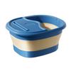Cubo Plegable de Plástico para Baño de Pies Portátil Almacenable Fumigación Baño de Pies Invierno Profundizado Hogar Masaje Cubo para Baño de Pies