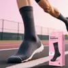 Calcetines Personalizados Rosa Claro Rosa Barbie Calcetines de Media Pantorrilla Coloridos Dopamina Algodón Puro Lindos Calcetines Verano Hombres y Mujeres Rosa