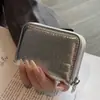 Porta-moedas Feminino de Couro Genuíno 2025 Novo Couro Bovino de Camada Superior Porta-Cartão Bancário Multi-Cartão Porta-Carteira de Motorista Multifuncional