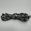 Cuerda Redonda de Poliéster Tricolor Nueva de 5 mm Color Dopamina Paracord de 5 mm Cuerda para Bolso DIY Cordón Ropa Sombrero Pantalones