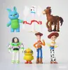 7 Modelos de Figuras Decorativas para Pastel de Toy Story de Segunda Generación: Juguetes Coleccionables de Buzz Lightyear, Jessie y Rex