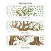 Adesivos de Parede com Fundo de Animais e Plantas para Sala de Estar, Quarto de Crianças, Decoração de Casa, Transfronteiriço Mup2010 Reforma de Casa Alugada