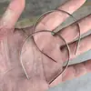 Tiara Básica de Metal com Cabeça de Esqueleto de 4mm de Largura, Tamanho Pequeno, Adequada para Acessórios de Pelo de Animal de Estimação, Fabricação de Bonecas, Acessórios de Cabelo DIY