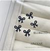 Nuevo Lazo de Aleación Joyería para Arte de Uñas Mini Lazo Pequeño Dorado y Plateado Lazo de Corbata Uñas DIY Usar Decoración de Armadura