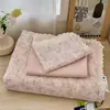 Colcha de Verão Fresca de Algodão Aeróbico Classe A Fio Duplo para Mãe e Filho 100% Algodão com Ar Condicionado Conjunto de 4 Peças Verão Pequeno Fresco Fino 3