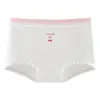 Calcinhas de Algodão Antibacteriano de Comprimento Estendido 10A para Meninas, Boxer de Algodão Puro Grau A, Shorts Finos que Moldam o Corpo para Mulheres