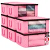 Bolsa de Almacenamiento para Ropa de Tela No Tejida para el Hogar Transfronteriza, Bolsa de Almacenamiento de Lujo Multiusos para Colchas, Bolsa Especial para Mover Colchas