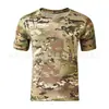 Camiseta Camuflada de Verano para Exteriores, Deportes al Aire Libre, Camiseta de Malla de Secado Rápido, Camiseta Transpirable de Doble Cara de Poliéster, Modelo para Hombre en Stock, Transfronterizo