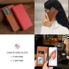 Funda tipo libro de cuero adecuada para Redmi 12C/Note14/15 Pro, funda de teléfono de negocios anti-caídas