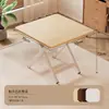 Mesa pequeña, mesa plegable, mesa de comedor para uso doméstico, mesa redonda sencilla para viviendas de alquiler, mesa portátil para exteriores para instalar puestos y comer
