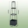 Cajas de Flores de Comercio Exterior, Macetas Especiales para Cultivar Verduras en el Balcón, Cajas de Plantación para Huerto Familiar al Aire Libre en la Azotea, Cajas de Plástico para Cultivar Verduras