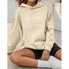 Sudadera con Slogan Impreso para Hombre y Mujer Temu Wish Artículo de Exportación Transfronteriza de Amazon