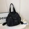 Bolsa de Concha Ligera Nueva Bolso de Hombro Mochila Viaje Bolso Casual para Mujer Simple Estilo Coreano Versátil de Moda Bolso de Hombro
