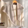 Cachecol de Girassol 100% Lã Tricô Grosso para Mulheres Inverno Aquecimento de Alta Qualidade Proteção contra Frio Gola de Pescoço
