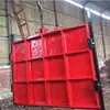 Fabricante de portones de hierro fundido hechos a medida: redondo y cuadrado, doble uso para operación manual y eléctrica, parada de agua bidireccional, tipo de varilla oculta, puerta de hierro fundido con incrustaciones de cobre