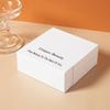 Venta al por mayor de fábrica Caja de regalo con cajón caja de cerámica de piedra caja negra y blanca granular caja de joyería para uñas cajón de suspensión pe caja de joyería