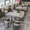 Sofás de Booth para Restaurante Buffet de Hotel de Luxo, Restaurante de Hot Pot, Restaurante de Churrasco, Mesas e Cadeiras de Aço Inoxidável, Cadeiras de Jantar de Ferro Forjado Feitas Sob Medida