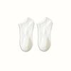 Meias Zhuji Masculinas Brancas de Cano Médio Quatro Estações Casal Anti-odor Respiráveis Absorventes de Suor Meias Esportivas Meias Curtas Meias Masculinas de Algodão