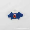 Coreia do Sul Explosões Boneca de Pelúcia Suéter Bordado Tricotado Dia dos Namorados Alfabeto Fantasia Brinquedo Roupas DIY