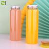 Paquete de 52 Botellas Desechables de Plástico de 500ml para Té, Té de Leche, Botellas de Plástico para Jugo, Botellas para Bebidas, Botellas para Té de Leche, Envases para Líquidos