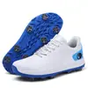 Zapatos de golf con clavos de nuevo estilo, zapatos de entrenamiento de golf para interiores, zapatillas deportivas para exteriores, zapatos casuales para hombre, zapatos de moda.