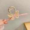 Pinza Metálica Retro Estilo Corte Mariposa Estilo Frío Cabello Grande Pinza de Tiburón Horquilla para Cabello Accesorios para el Cabello Venta al por Mayor