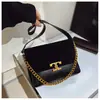 Bolsa de Moda de Luxo para Mulheres 2025 Nova Tendência Versátil Corrente Pequena Quadrada Grande Capacidade Estilo Coreano Ombro Bolsa para o Dia a Dia