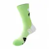 Calcetines de correr profesionales para maratón para hombre, de longitud media, resistentes al desgaste, absorbentes de sudor, con planta de toalla, para correr al aire libre y baloncesto