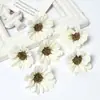 Flores de Crisantemo Artificiales, Flores Falsas de Seda, Accesorios para el Cabello Hanfu, Accesorios Hechos a Mano para Bricolaje, Materiales para Pasadores de Boda