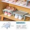 Zapatero de Doble Capa Soporte para Zapatos Caja para Zapatos Hogar Dormitorio Ahorrador de Espacio Zapatero con Partición en Capas Almacenamiento Artefacto para Guardar Zapatos