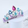 Nueva Diadema de Corona para Niños Princesa Sirena Hebilla de Pedrería Adorno para la Cabeza de Fiesta Estrella Pentagrama Estrella de Mar Concha Accesorios para el Cabello