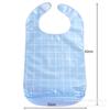 Impermeable para ancianos Impermeable para ancianos Comida Antifouling Pantufla Babero Babero para adultos Bolsillo para alimentos Cuidado en residencia de ancianos