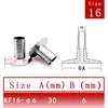 KF Vacío Acero Inoxidable Conexión Rápida Manguera Fitting Barb 16 Anillo de Sujeción 2 No estándar Sin Base de Ducha Otro