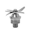 Máquina de Gelo de Areia Comercial 2.5L3.6L Máquina de Cozinhar Quebra-Parede Cortador Cortador Cortador Cabeça de Corte Acessórios Rolamento Universal