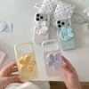 Funda con Pedrería en Forma de Corazón Adecuada para iPhone 17 Pro Max, Soporte Magnético Simple para 16/17 Pro, Funda para Teléfono iPhone 15/17