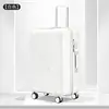 Conjunto de malas de viagem premium 24 polegadas, mala leve de grande capacidade com zíper e rodas universais, durável e resistente