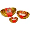 Caixas de Doces em Formato de Lingote de Ouro em Estoque, Cintos de Casamento Estilo Floresta, Caixas de Embalagem para Doces de Casamento, Lembrancinhas de Casamento, Caixas de Folha de Flandres