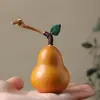 Pieza de mano de calabaza para aficionado, Juguete para aliviar el estrés, Colgante tejido a mano, Calabaza natural, Adorno de escritorio premium, Venta al por mayor de artesanías