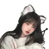 Pasador de Pelo con Orejas de Gato Simuladas, Cascabel, Oreja de Bestia, Oreja de Zorro, Tocado de Cabeza de Gato, Diadema de Peluche Japonés, Accesorios de Lencería Sexy